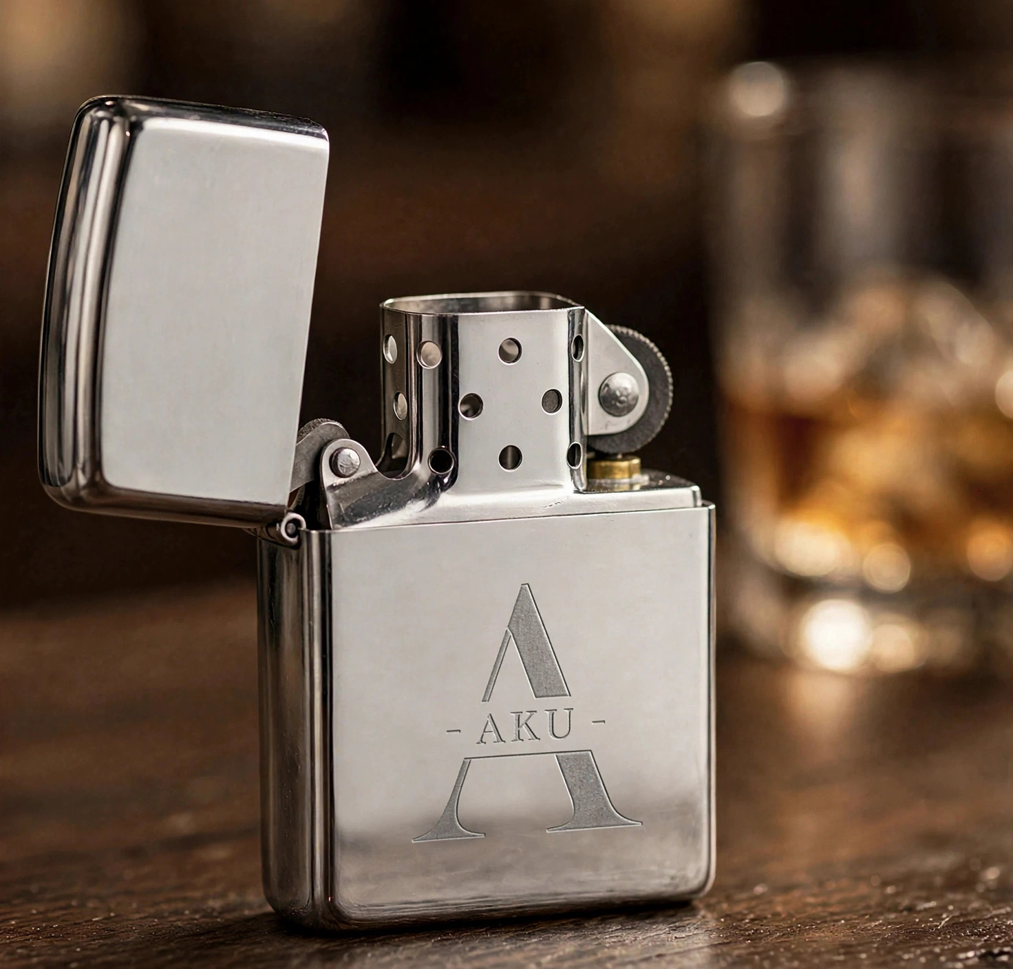 Briquet gravé sur mesure