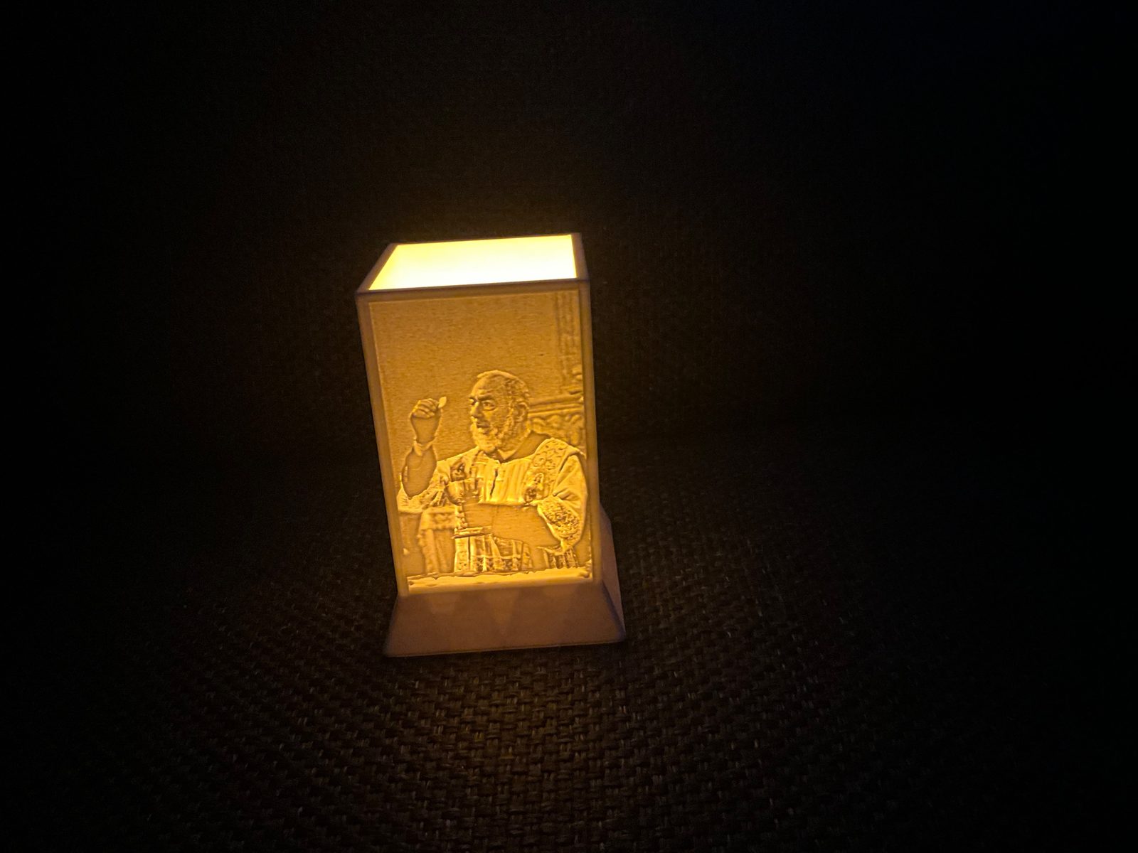 Lampe de prière Padre Pio à 4 faces — photo 3