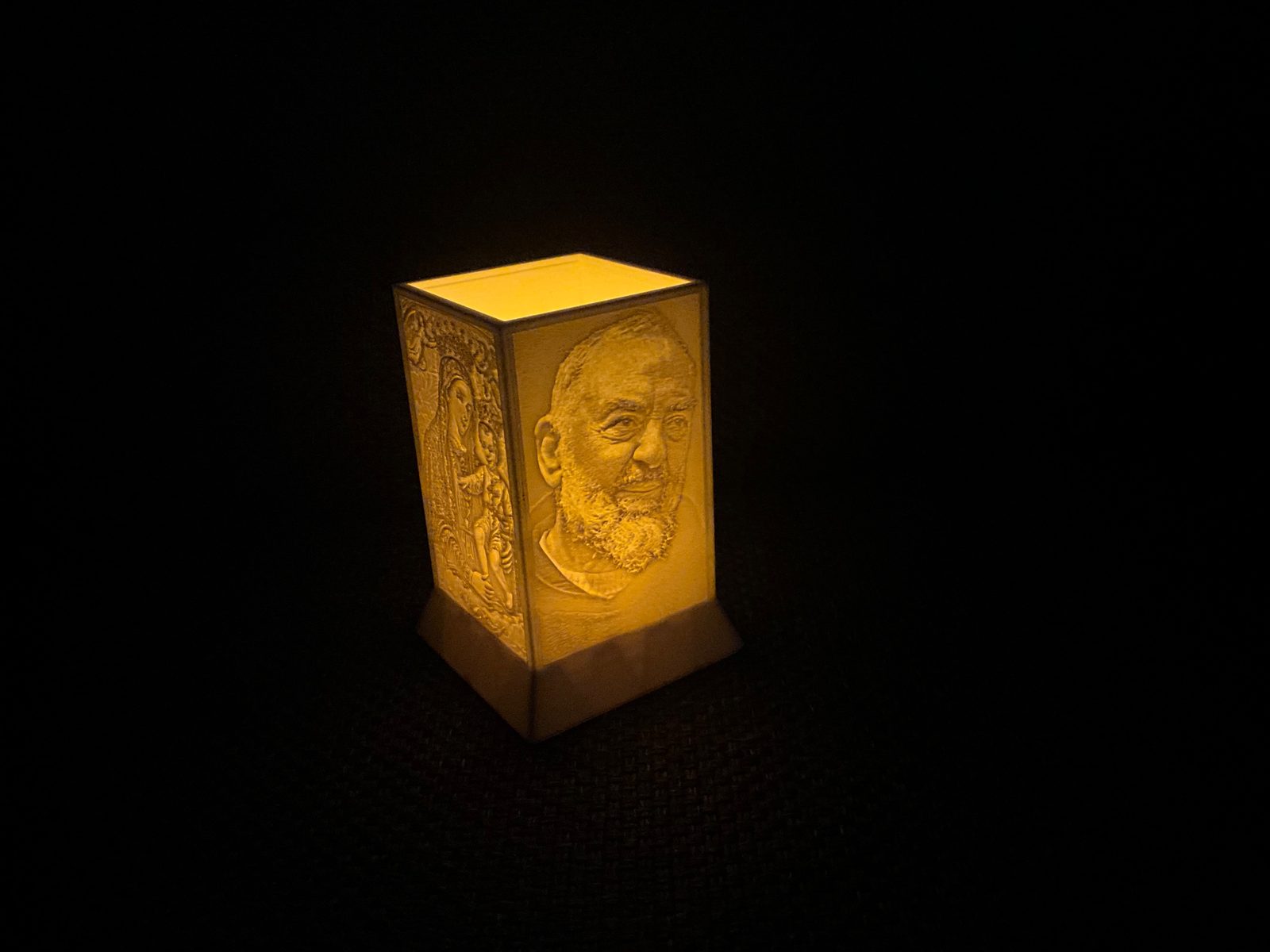 Lampe de prière Padre Pio à 4 faces — photo 7